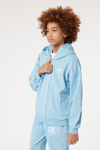 Sweater met Capuchon - Blauw - DKNY