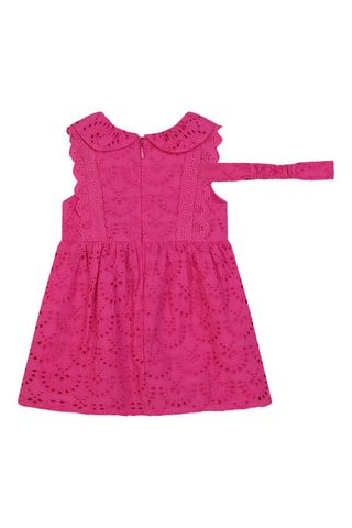 Jurk en haarband - Roze