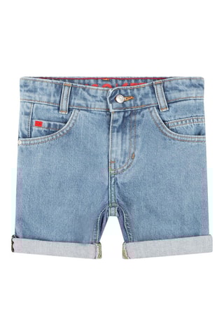 Spijkerbermuda - Hemelsblauw - Hugo