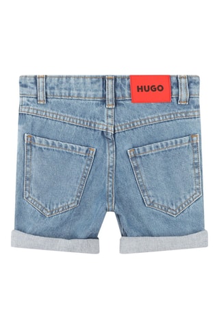 Spijkerbermuda - Hemelsblauw - Hugo