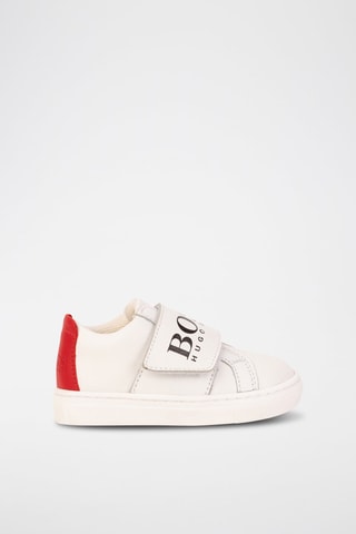 Leren Gympen - Wit - Boss