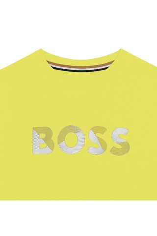 T-shirt - Geel - Boss