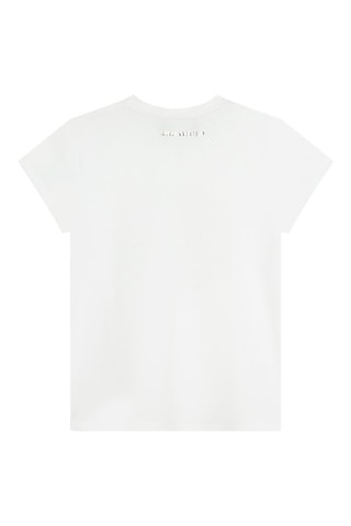 T-shirt en coton biologique - Blanc - Karl Lagerfeld