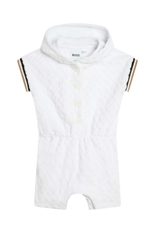 Jumpsuit met Capuchon - Wit - Boss