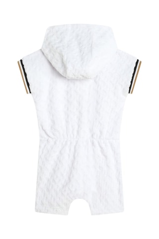 Jumpsuit met Capuchon - Wit - Boss