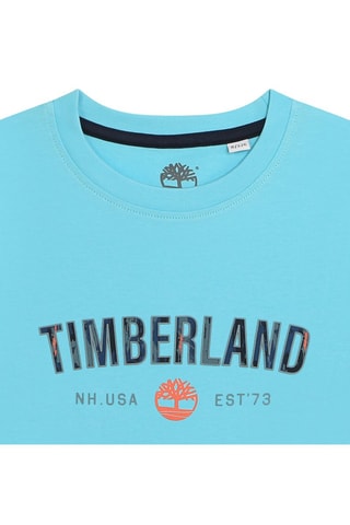 Biologisch Katoenen T-shirt - Blauw