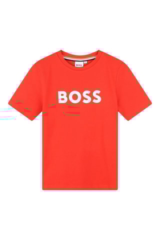T-shirt - Rood - Boss