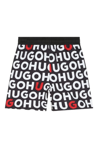 Zwemshort - Zwart en Rood - Boss