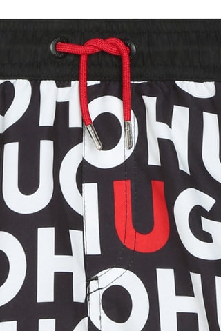 Zwemshort - Zwart en Rood - Boss