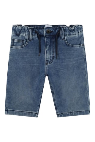 Spijkershort - Blauw - Boss