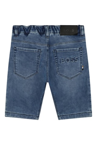 Spijkershort - Blauw - Boss