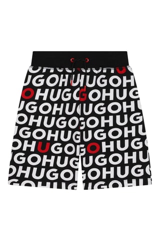 Bermuda - Zwart en Rood - Boss