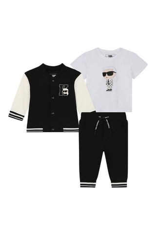 3-delige Set - Zwart en Wit