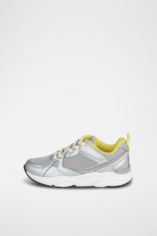 Sneakers - Grijs en Geel - Boss