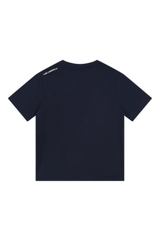 Biologisch Katoenen T-shirt - Marineblauw