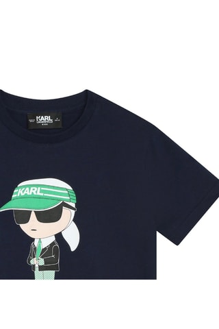 Biologisch Katoenen T-shirt - Marineblauw