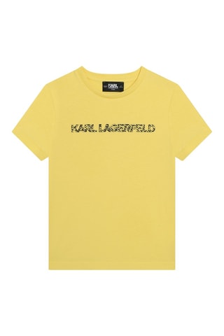 Biologisch Katoenen T-shirt - Geel