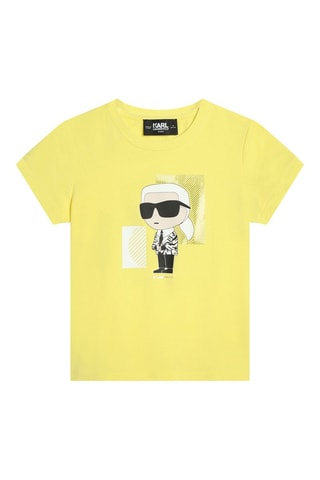 Biologisch Katoenen T-shirt - Geel