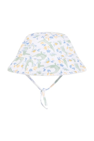 Jumpsuit en Bobhoedje - Wit