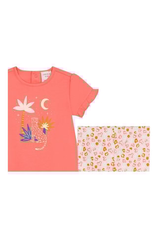 T-shirt en Legging - Roze