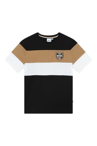 T-shirt - Zwart - Boss