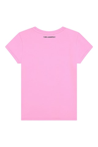 T-shirt en coton biologique - Rose