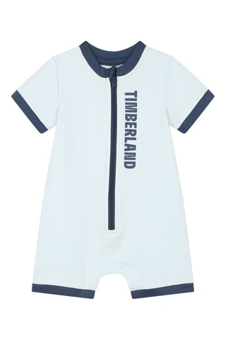 Biologisch Katoenen Rompertje - Hemelsblauw