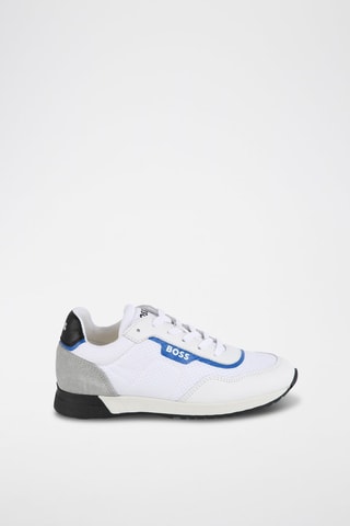 Leren Sneakers Wit - Boss