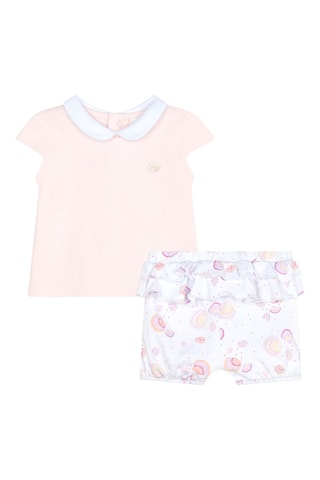 T-shirt en short - Roze