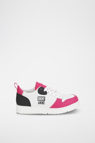 Baskets - Blanc et rose - DKNY