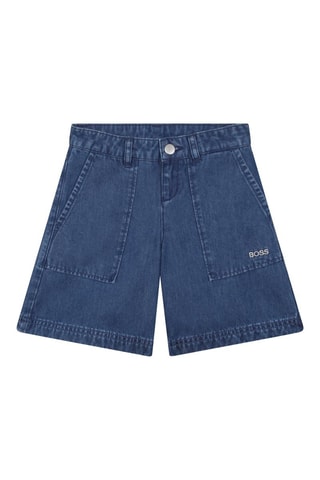 Spijkershort Marineblauw - Hugo Boss - Boss