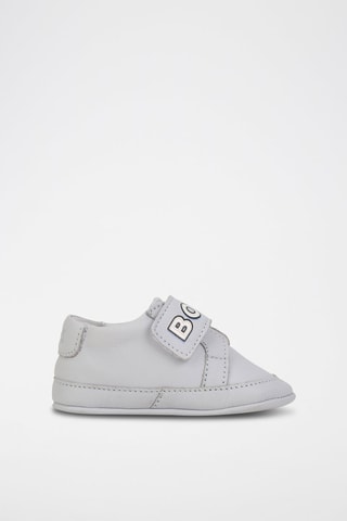 Lamsleren Pantoffels Grijs - Hugo Boss