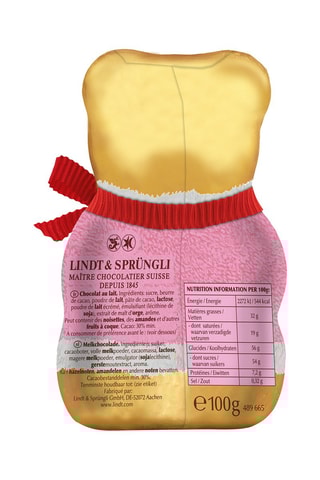 Ours Lindt Fille/Garçon Lait - 100 g