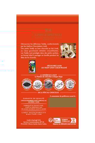 Teddy Lindt céréales croustillantes -
130 g