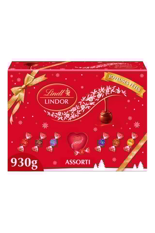 Coffret Cadeau Noël Lindor assortis - 930 g