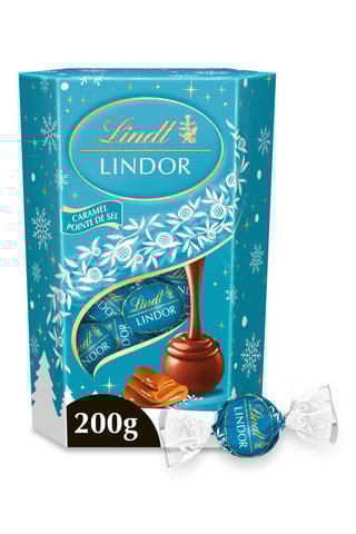 2 x Lindor Caramel pointe de sel - 200 g