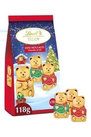 2 x Mini moulages Teddy Lait - 118 g