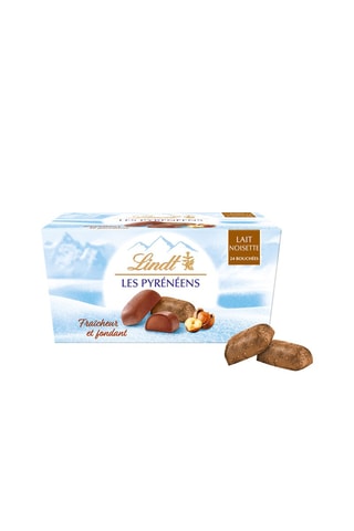 2 x 	Lindt Les Pyrénéens Lait et Noisette