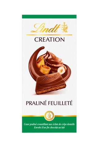 	Tablette Création Lait Praliné Feuilleté - 7 x 150 g