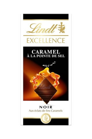 5 x Tablette Excellence Noir Caramel à la pointe de sel