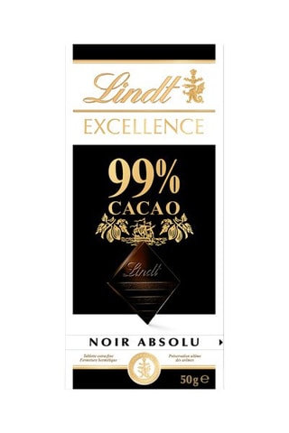 5 x Tablette Excellence noir 99% cacao - 5 x 50 g