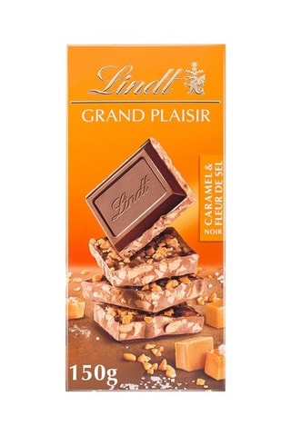 5 x Tablette Grand Plaisir Noir Caramel & Fleur de sel - 5 x 150 g