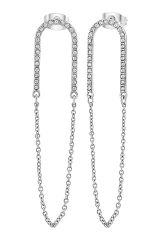 Boucles d'oreilles 
Argenté