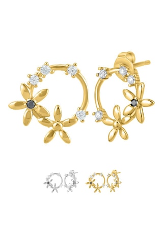 Boucles d'oreilles - Diamant - Coloris au choix