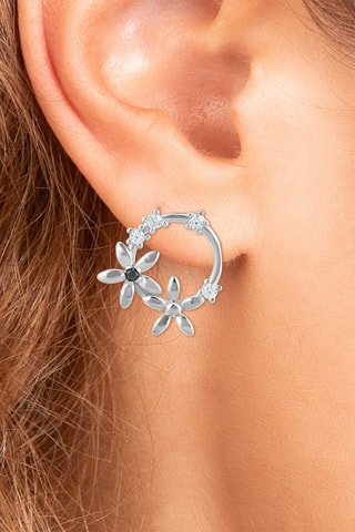 Boucles d'oreilles - Diamant - Coloris au choix