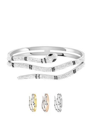 Bracelet serpent - Cristaux de Bohème - Coloris au choix