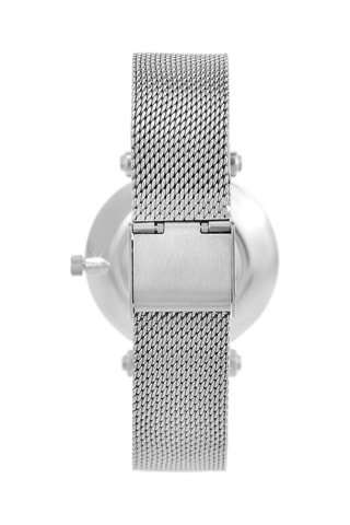 Montre à quartz en diamant - Argenté