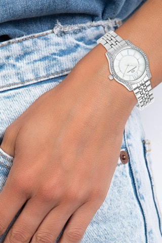 Montre à quartz  Argenté