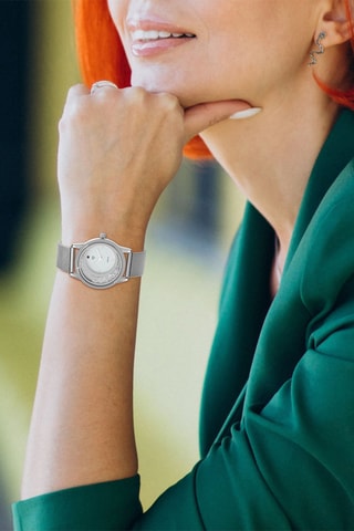 Montre - Diamant - Argenté