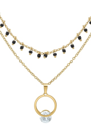 Parure - Doré et noir